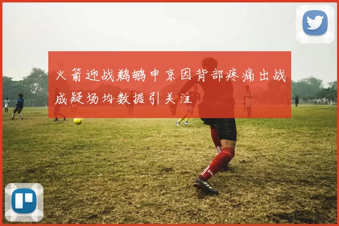 火箭迎战鹈鹕申京因背部疼痛出战成疑场均数据引关注